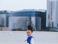 Onthatile Morake wearing the latest Style By SA collection