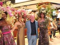 Coco Safar owner, Wilhelm Liebenberg with models from the night