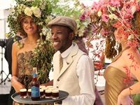 Coco Safar’s signature Botanical Couture Collection of beverages are micro-brewed on-site in Sea Point such as the herbaceous Green Rooibos Cold Brew pictured here