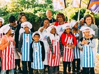 Families compete in the Spur Secret Tribe Cook-Off