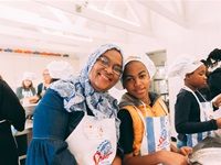 Families compete in the Spur Secret Tribe Cook-Off