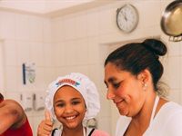 Families compete in the Spur Secret Tribe Cook-Off