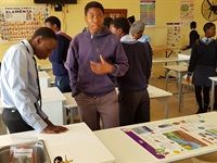 Conlog presents Malefo Secondary School with science laboratory