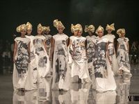 David Tlale's Mandela collection at AFI Joburg Fashion Week