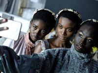 Backstage at AFI Fashion Week 2019