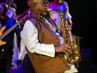 Sipho &quot;Hotstix&quot; Mabuse at the Soweto Theatre