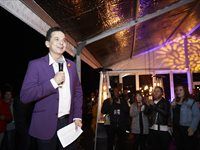 Steers Marketing Exec Adolf Fourie welcomes guests