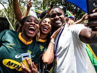 Springboks 2019 RWC Trophy Tour