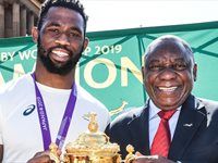 Springboks 2019 RWC Trophy Tour