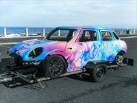 Alicia McFadzean transforms vandalised Mini Cooper